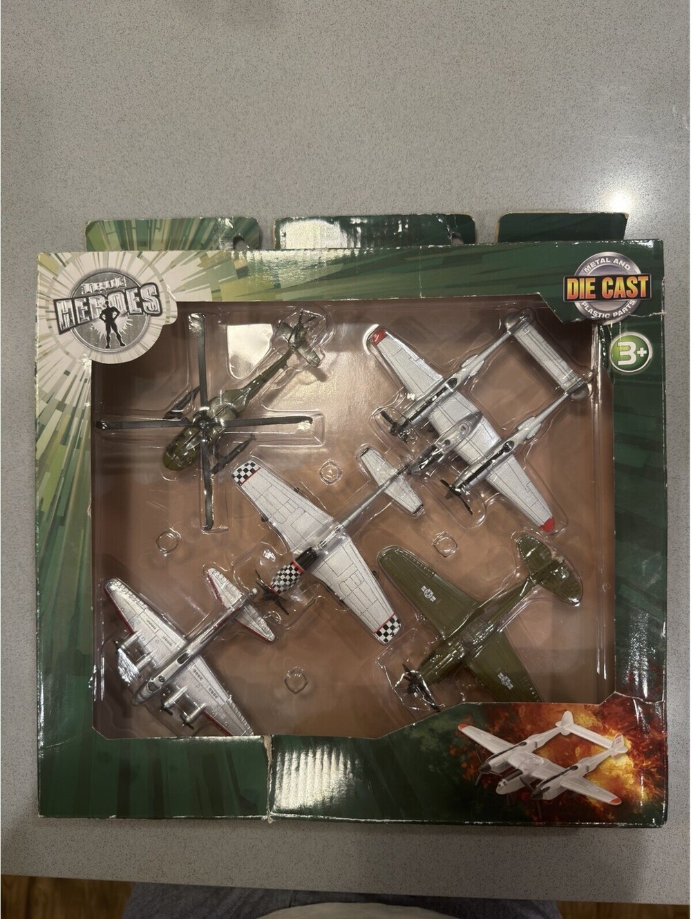 True Heroes-Diecast Plane Set-ToysRUs